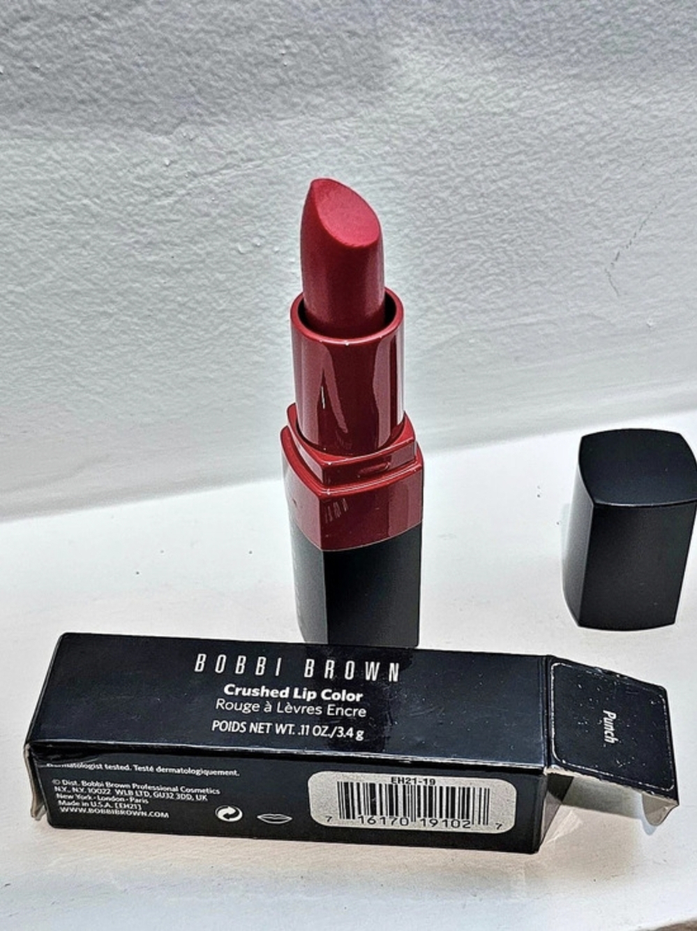 BOBBI BROWN CRUSHED LIP COLOR (PUNCH) FULL SIZE.
